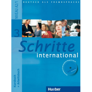 Schritte international 3: Kursbuch und Arbeitsbuch A2/1